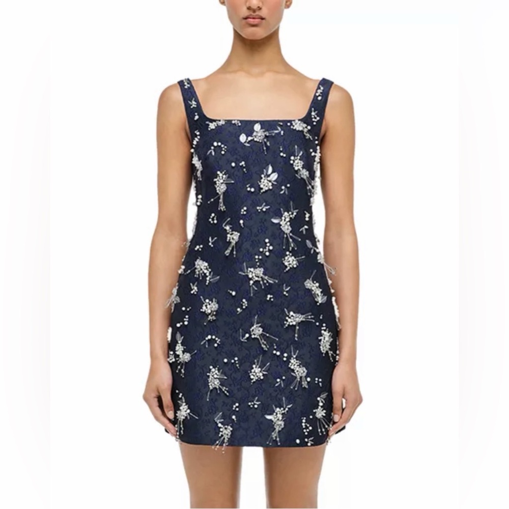 Simkhai Viva Embellished Sleeveless Minidress